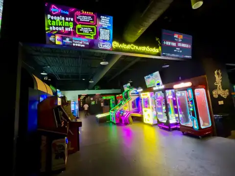 Dive into the neon glow of endless arcade fun!