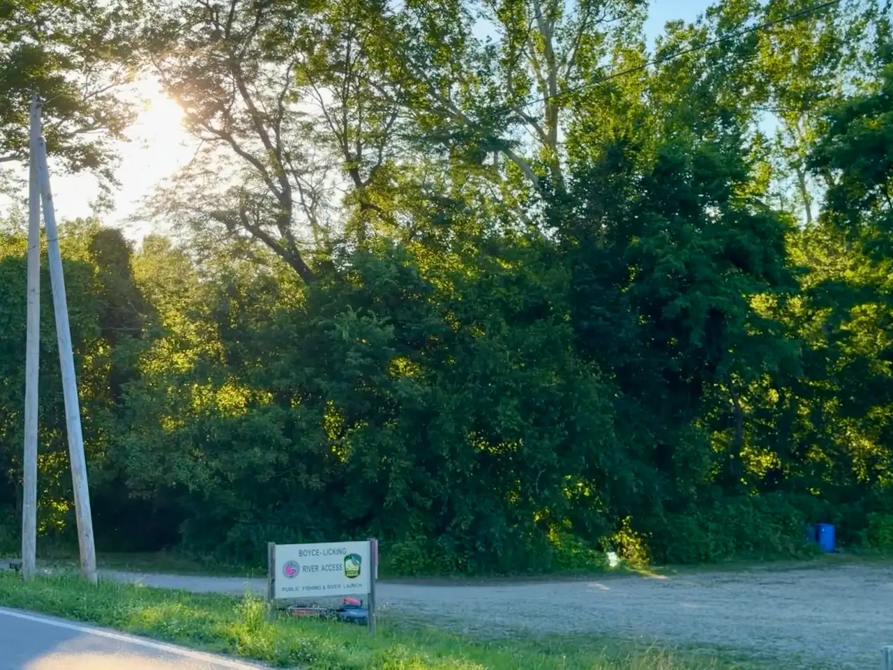 Warm light and lush greens invite river exploration at Boyce-Licking. Still Frame