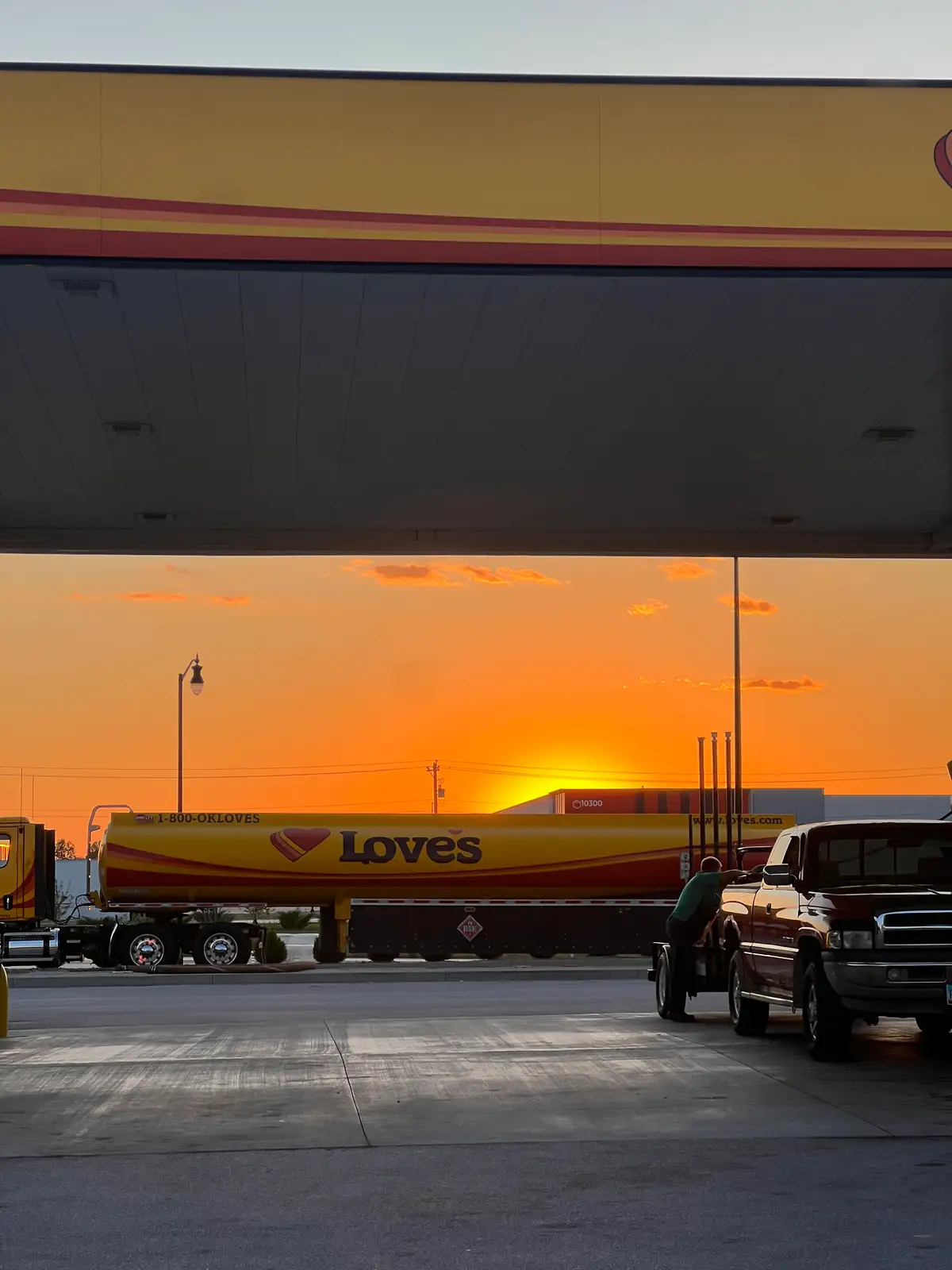 Roadside sunsets hit different. Still Frame