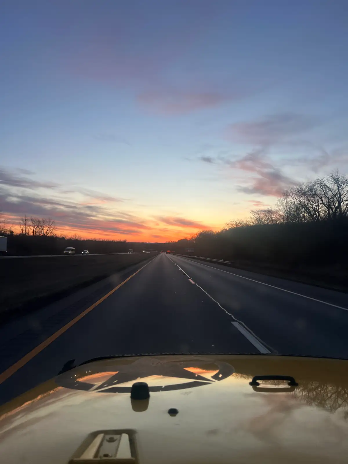 Chasing sunsets and open roads. Still Frame