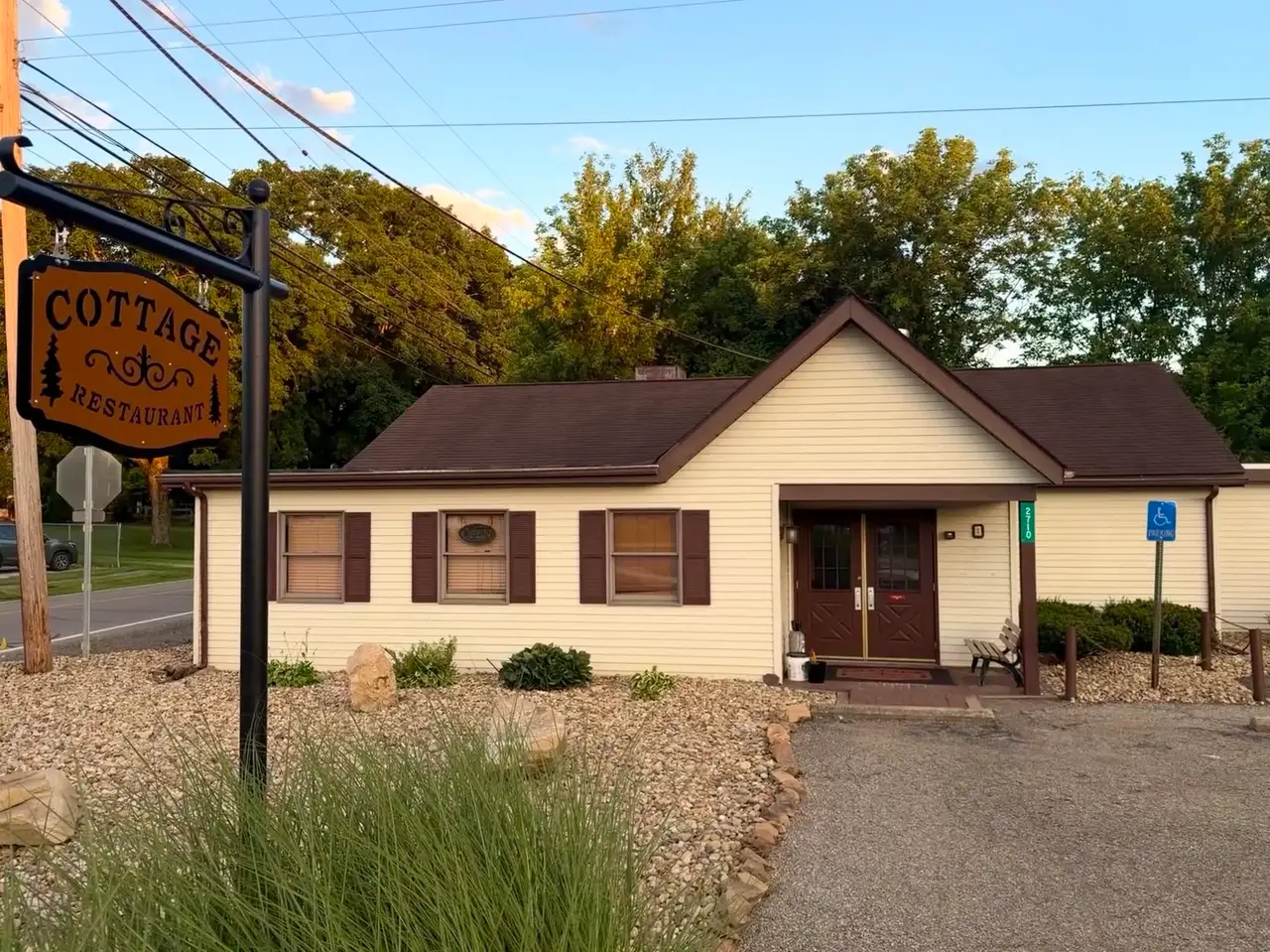 Rustic charm awaits at Cottage Restaurant. Still Frame
