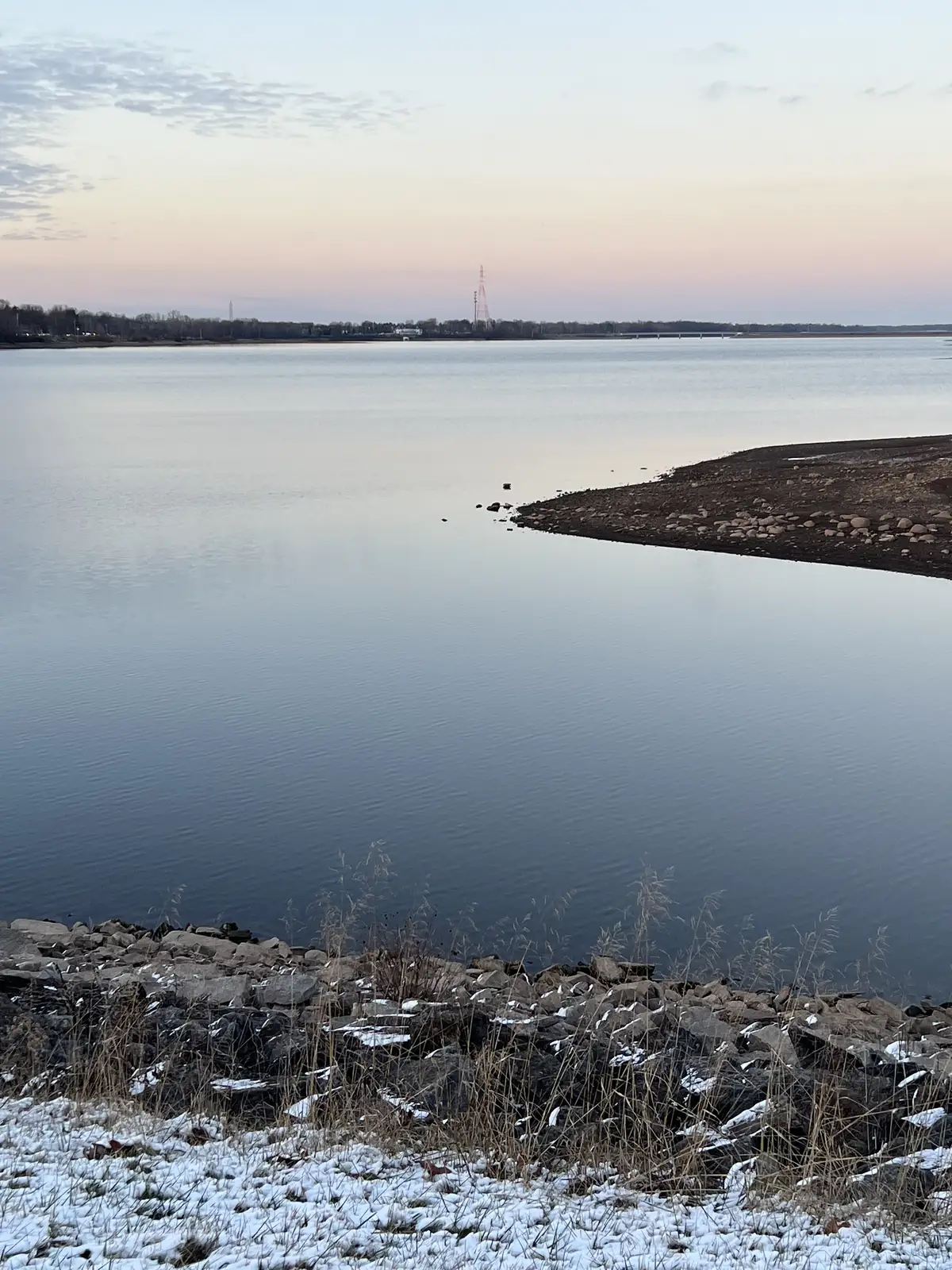 Still waters, painted skies. Still Frame
