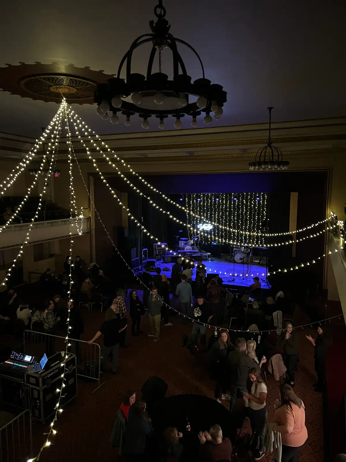 Soaking in the magic under a canopy of lights. Still Frame