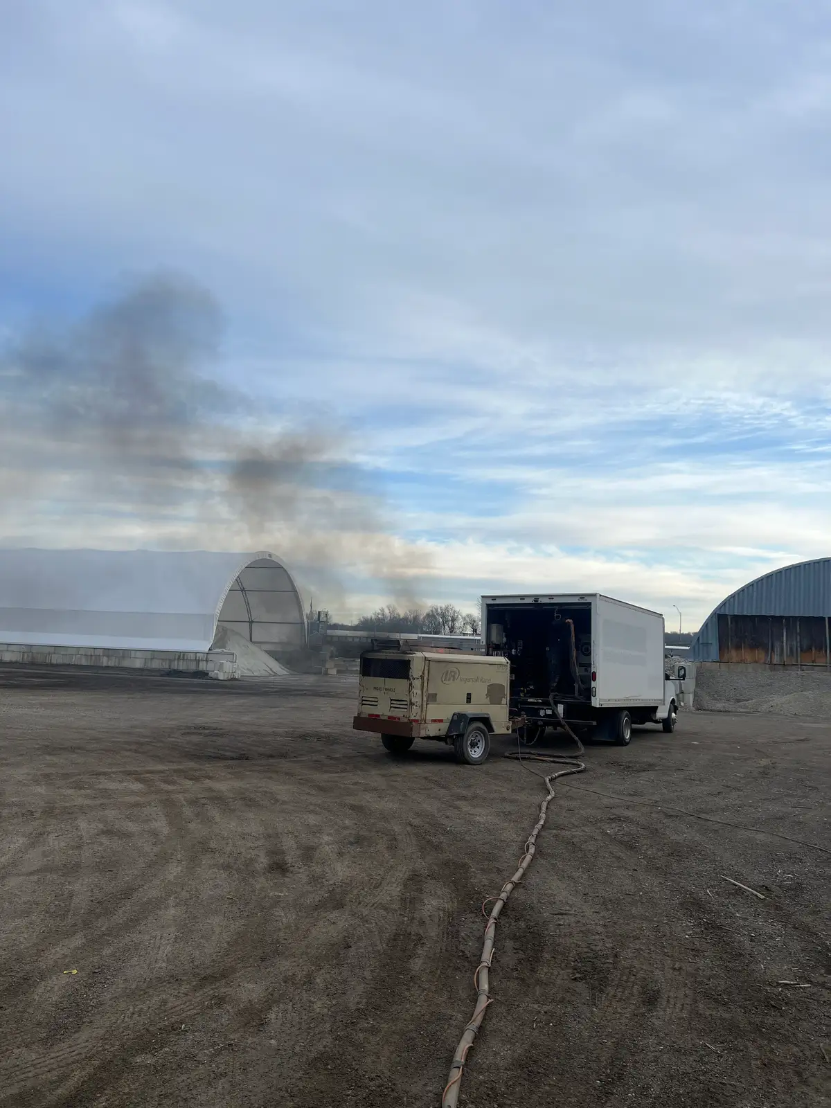 Unleashing industrial power, one puff at a time. Still Frame