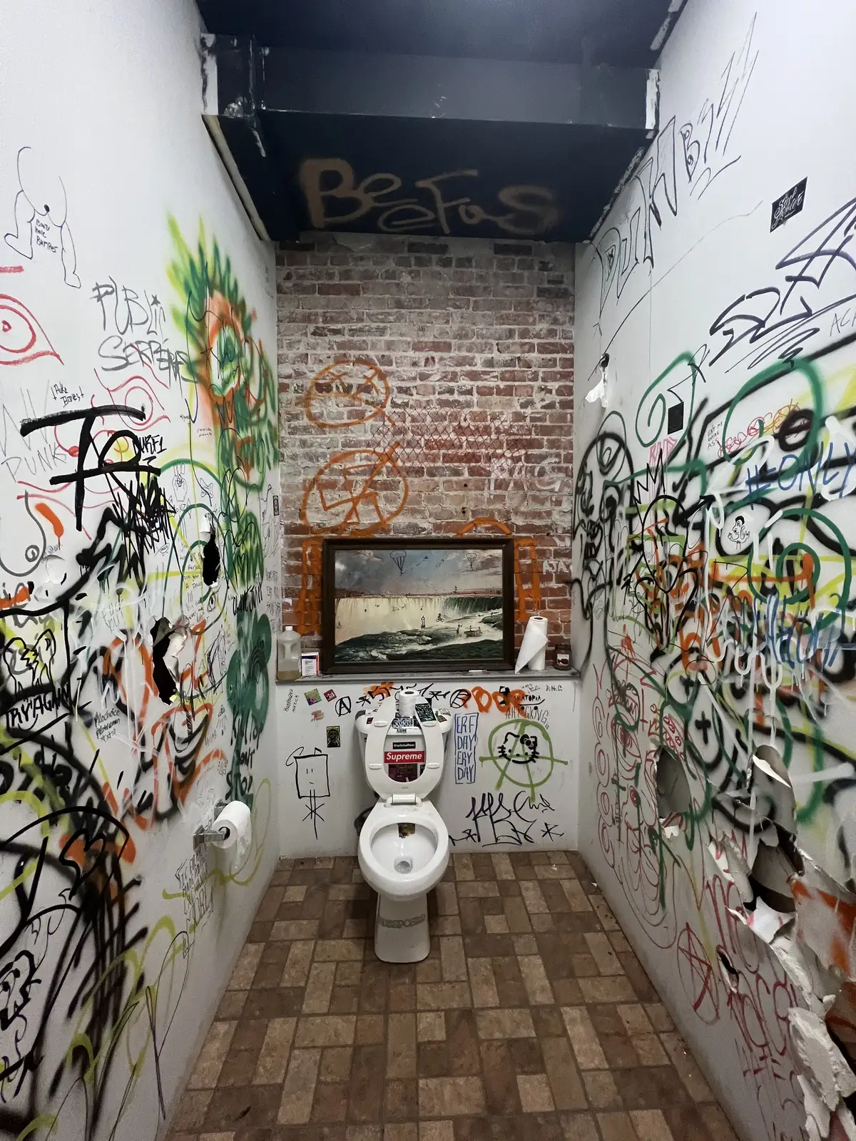 Where art meets anarchy in a very unexpected place. Still Frame