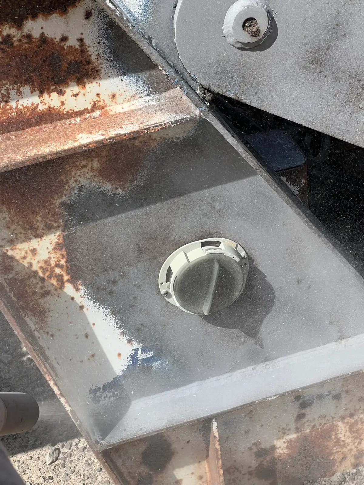 Up close with industrial grit. Still Frame